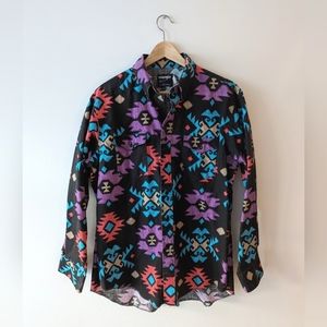 WRANGLER Western Brushpopper Aztec Long Tail